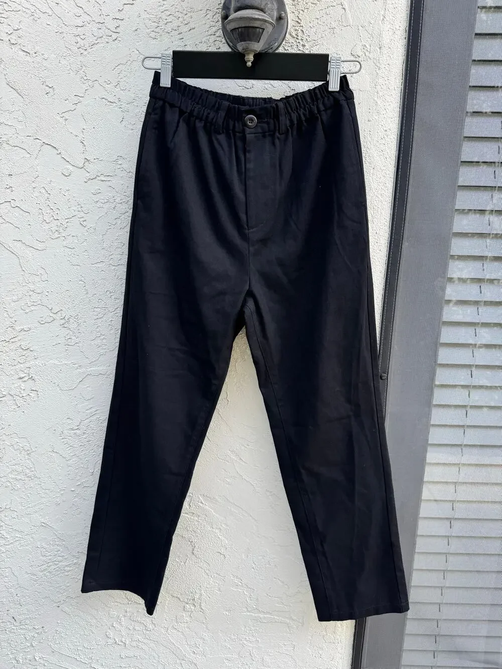 Brother Brother Double Pleated Trouser Black Small S